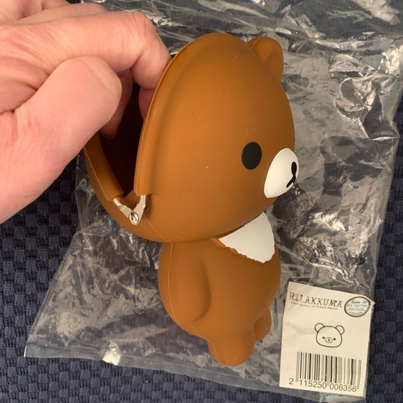 New rilakkuma plastic pouch with wrist strap - Picture 6 of 6